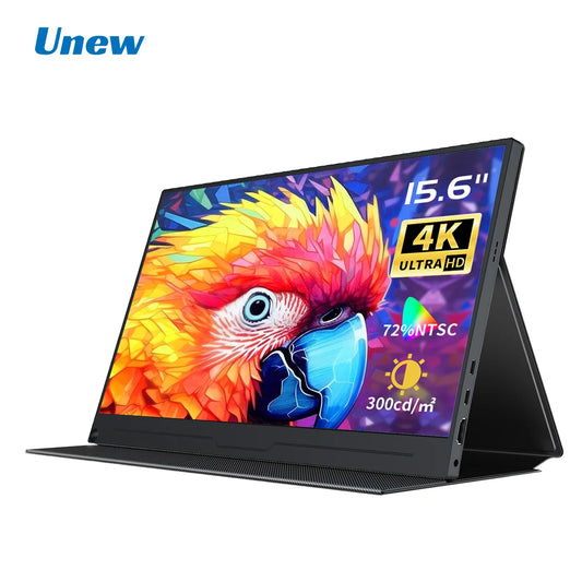 15.6 Inch 4K or 1080P UHD Gaming Portable Monitor for PC Screen External for PS 5 4 Xbox Switch Laptop Computer Tablet