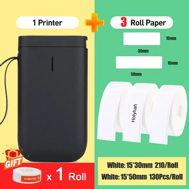 Niimbot D11 Wireless Label Printer Portable Pocket Label Printer Portable Bluetooth Thermal Label Printer Home Office Printer